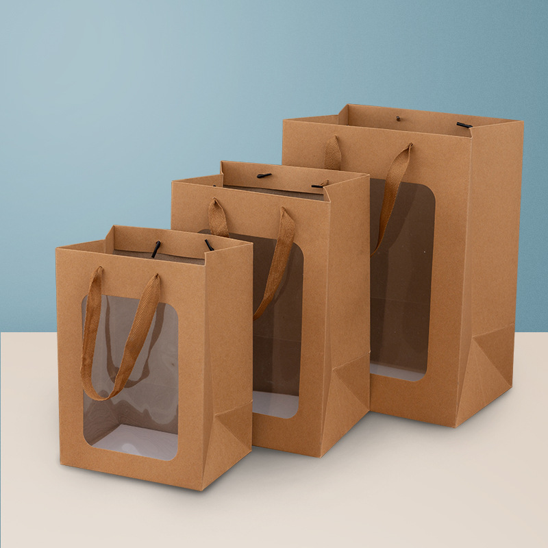 Přizpůsobený taškana okenní papír, špičkový luxusní dárkový taška
