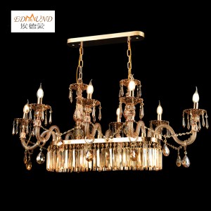 1310-8R Modern Crystal Chandelier Luxury Dekorace