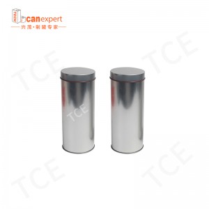 Prázdné kulaté čajové plechovky Potravináře Uzavřená železná krabice Čaj balení káva cukr Cugr Curut Custom Tea Craft dárkové plechovky