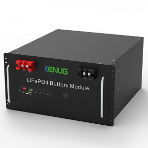 Racknamontován 48V 100/150 200Ah LifePO4 Home Appliances stohovatelné RS232/rs485/can komunikace rychlénabíjení lithium iontové baterie