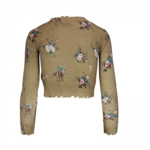 Velkoobchodní módní stylnávrhář svetr s dlouhým rukávem