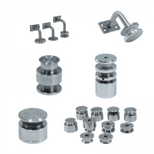 Nerezové zábradlí příslušenství schodů a výrobky s mandlí