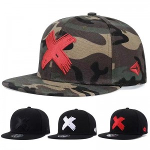 Vysoce kvalitní 6 panel 3D vyšívané logo Pánské logo Gorras Vintage Cap Custom Snapback Caps Hats