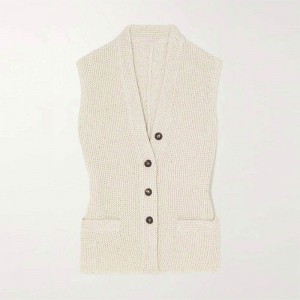 pletená továrnana míru 2023 Dámské oblečení letní oblečení bez rukávů bez svetrů pro svetry svetrů