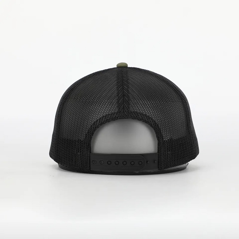 Velkoobchod vlastní dospělé 6 panelů Koženánáplast Logo Low Profile Richardson 112 Gorras Mesh Snap Back Trucker Cap Hat Hat