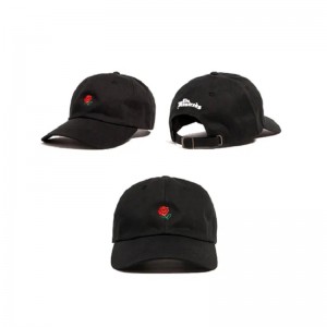 Navrhněte si vlastní 6 panelových čepic Custom Empoidered Baseball Cap Dad Hats