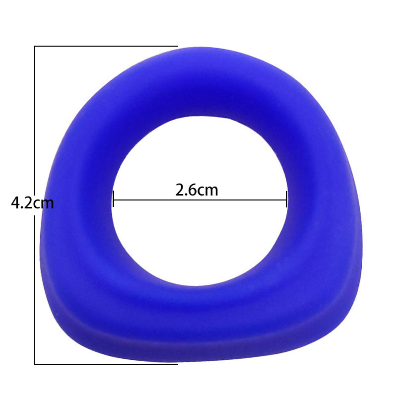Továrna Velkoobchodnejlepší cena Muž zpoždění ejakulace měkké silikonové panis cock prsteny pro muže (speciální tvarovaný prsten)