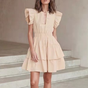 Evropská a americkánová sexy sukně s krátkým dortem