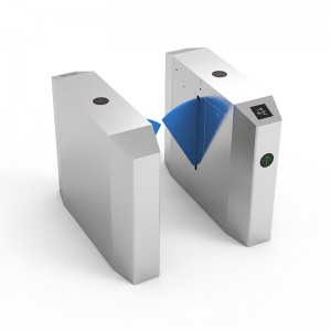 Osmiúhelníková brána křídla (modrá deska)