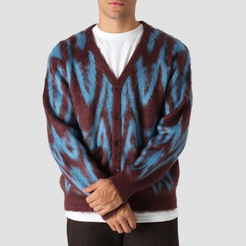 Vysoce kvalitní vlastní vzor pletený jacquard design Men \\ svetr svetr