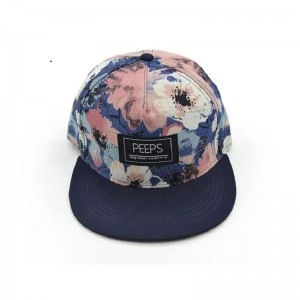 Vysoce kvalitní vlastní logo Snapback Custom s 3D výšivkami Snap zpět