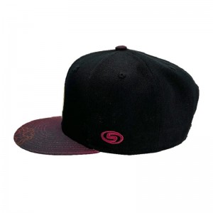 Sublimatizace módní tisk 6 panelů Snapback Cap s vysoce kvalitní polyesterovou látkou