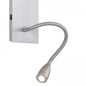 Pohostinství Hotel Wall Sconce s kartáčovanýmniklem a obdélníkovým tkaninným stínem v hotelu Typický pokoj pro hosty