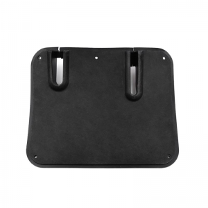 Antikluzové gumové podlahové rohože černé