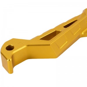 CNC modifikované díly motocyklové zadnínohy zadnínoha otočný pedál Velké motocyklové příslušenství pro zpracování součástí přizpůsobení zpracování součástí