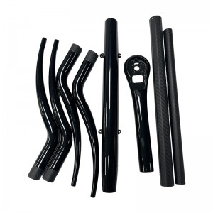 Vlastní formování uhlíkových vláken Auto díly 3K Části pro uhlíkové vlákno z uhlíkových vláken