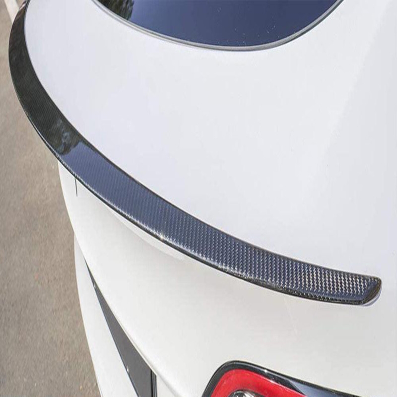Skutečné zadní křídlo ocasního vozu z uhlíkového vlákna pro Tesla pro model 3 y