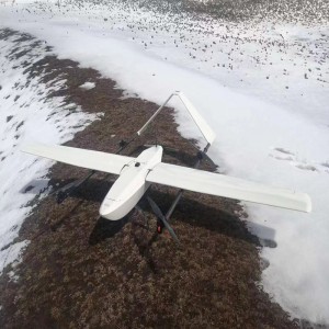 Výletní průzkum JH-27 a mapování elektřiny s pevnou křídlem VTOL UAV