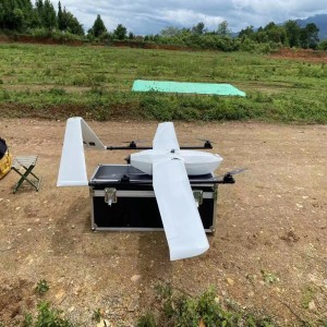 Výletní průzkum JH-27 a mapování elektřiny s pevnou křídlem VTOL UAV