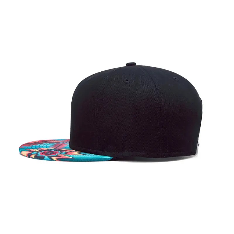 3d tisk zachytit zpět plochý okraj klobouk Street Hip Printing Flat Bill Hawaiian Hats Design Your Own Snapback Cap/hat