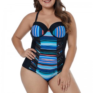 Stripe šití se objeví tenké plavky