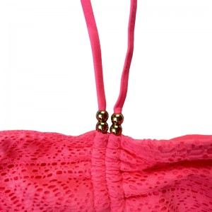 Halterneck krajka dva kusy děti plavky