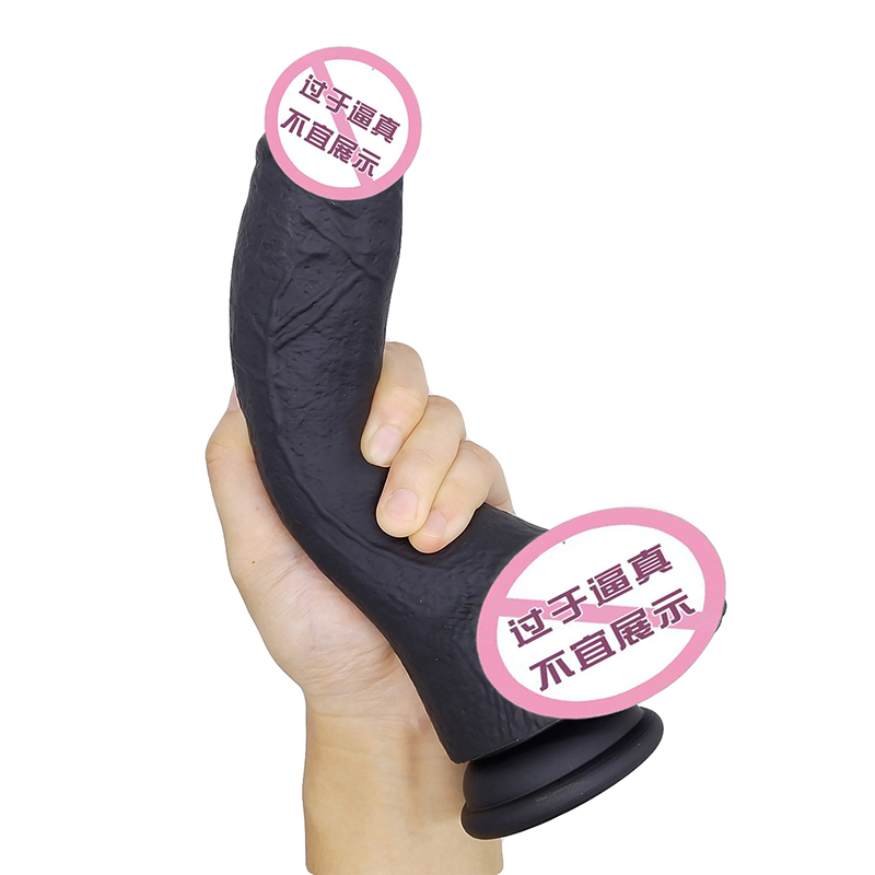 JC898 Velkoobchodní populární simulace penis penis didol sexuální hračka Sucker Ženy Obrovské realistické dilda pro ženy