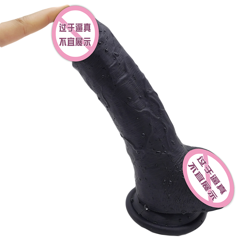 889 Super Sack Cup Žena masturbace dildos křemík dildos realistické měkké obrovské sexuální hračky černý penis realistické velké dilda pro ženy