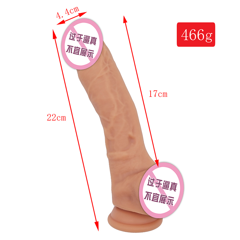 808 Zvětšení penisu Teleskopický tah penis pes obrovský anální dildo sexuální hračka velká dlouhá realistická dildo pro ženy