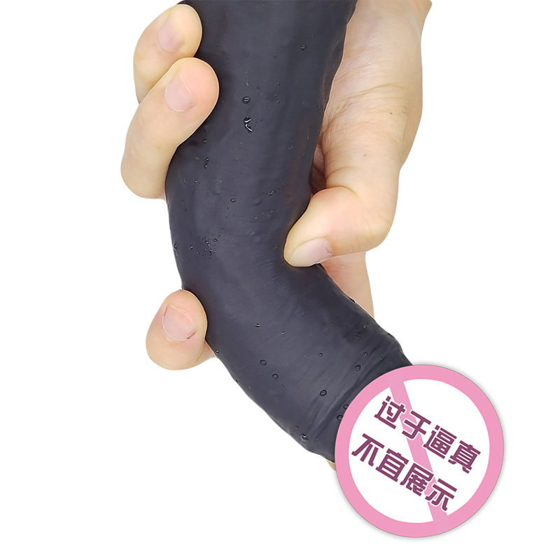 887 Velkoobchod sexuálních produktů Velké silikonové gumové penis sexuální hračky pro ženy