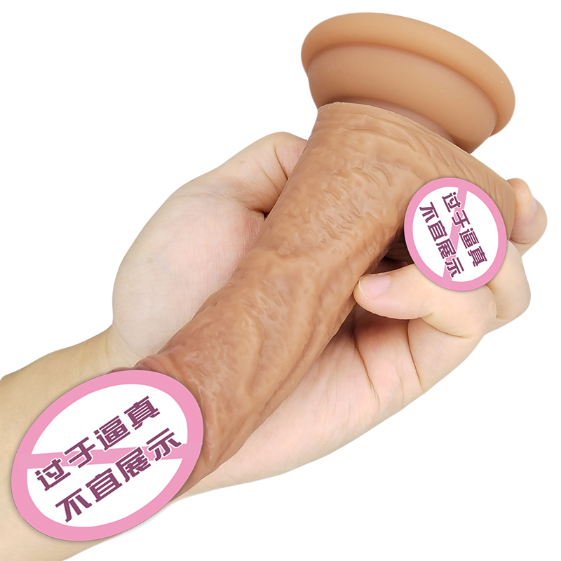 903 Realistické dildo silikonové dildo s přísavným pohárem G-Spot Stimulation Dildos Anal Sex Toys pro ženy a pár