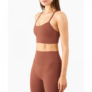 Anti expozice popruh backless sportovní podprsenka