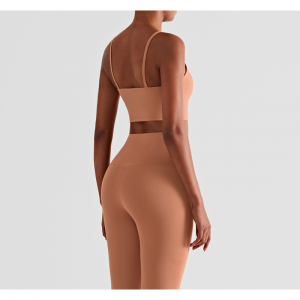 Polstrovaná sportovní podprsenka pro tvar tvaru U-Shape