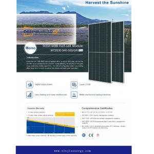 565 W M B B B Photovoltaic Solar Energy Panel System Online prodej