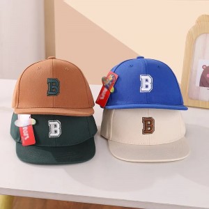 Sportovní scéna unisex vlastní logo baseballové čepice pro batole dětské koule Cap Cap Vintage Snapback Cap