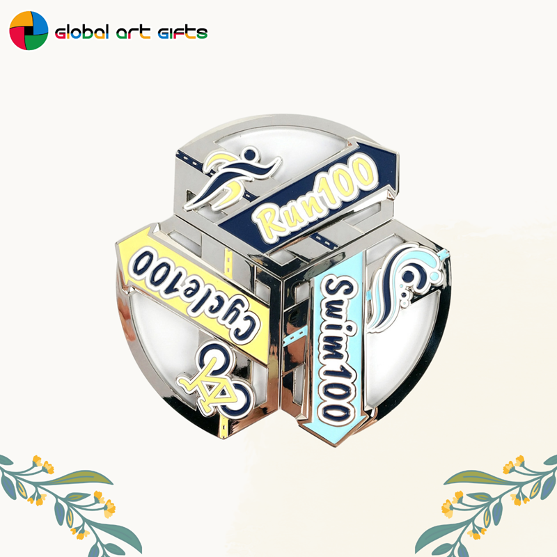 6 tipů, jak si vybrat svůj styl medaile triatlonu