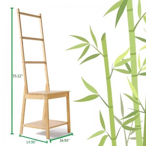 Stojanna ručník bambusový žebřík