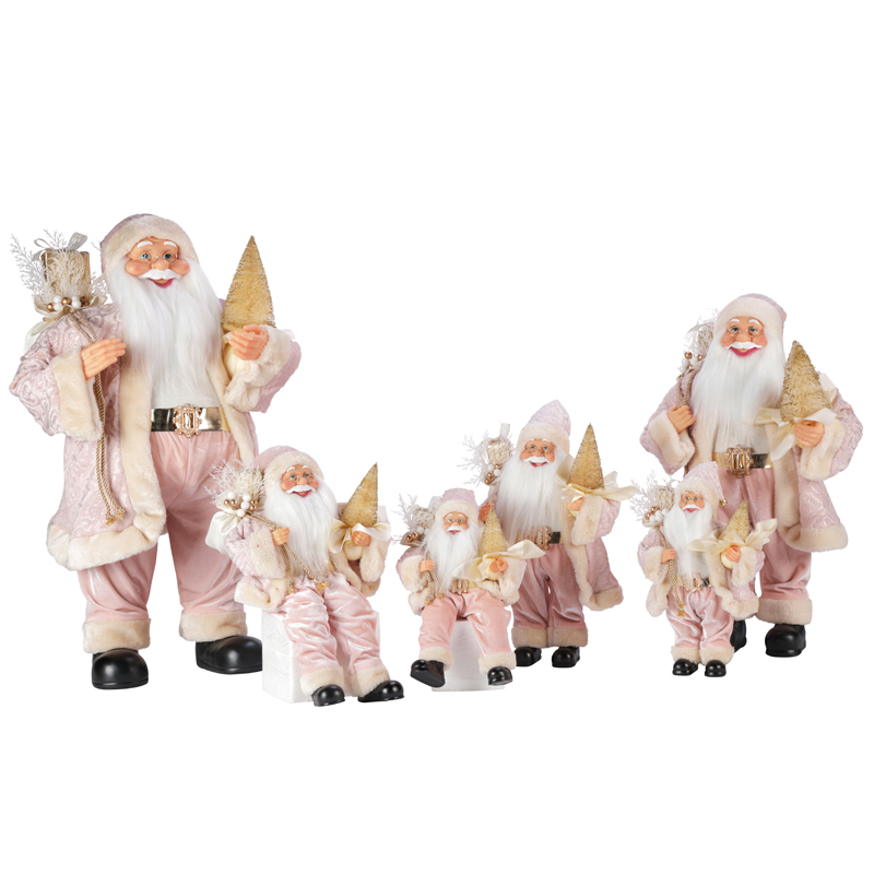 T24-Z006 30 ~ 110 cm Vánoce Santa Claus Dekorace