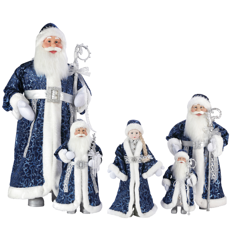 TM-S002 30 ~ 110 cm Vánoce Santa Claus Dekorace