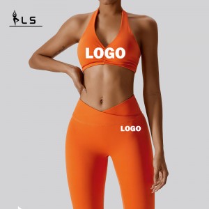 SC1063 Sport Set Fitness Gym Yoga Wear Suits Tracksuit Fitness Yoga Wear Gymn