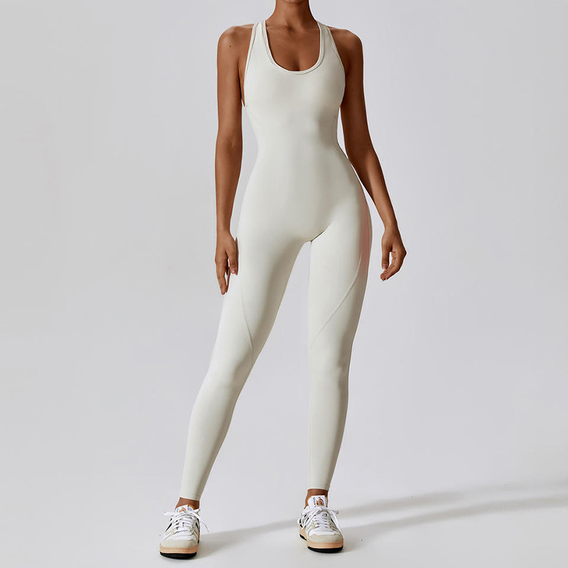 SC1071 Dámské kombinézy tělocvična Romper One Piece One Piece Wear Active Workout Full Body Suit