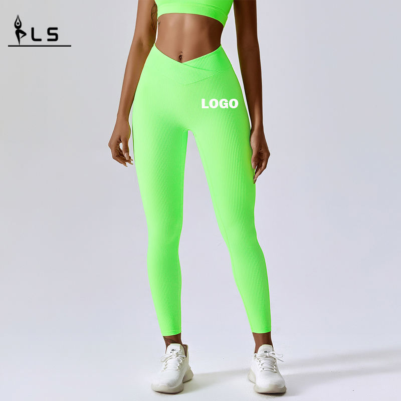 SC10108 Dámské jógové kalhoty aktivnínošení legíny bezproblémové tělocvičny Fitness Yoga Leggings Pants Ženy