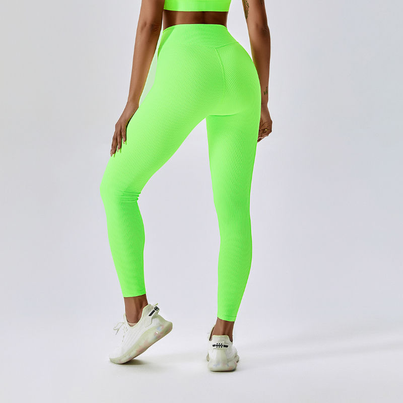 SC10108 Dámské jógové kalhoty aktivnínošení legíny bezproblémové tělocvičny Fitness Yoga Leggings Pants Ženy