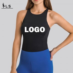 SC10246 Fitness Crop Tops Tank Top Women \\\\\'s trička vesta Sportswear trénink jógy Tank Top for Woman