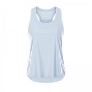 SC10256 Dámskénádržena jarní módní módní volné halence jógové vesty Tank Tops Womens Yoga Tank Top Otevřené záda