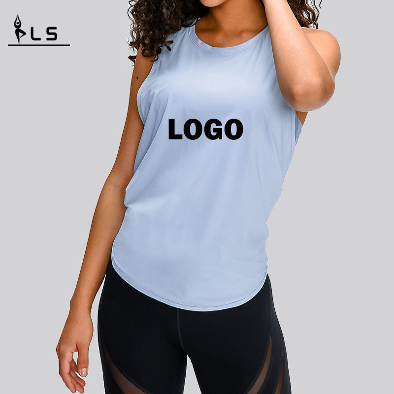 SC10258 TOPS Rychle suchénamontovanénádrž Tank Top Gym Sports Jóga Spring Fashion Fashion Fashion Loose Blese Yoga Vesta Tank Tops