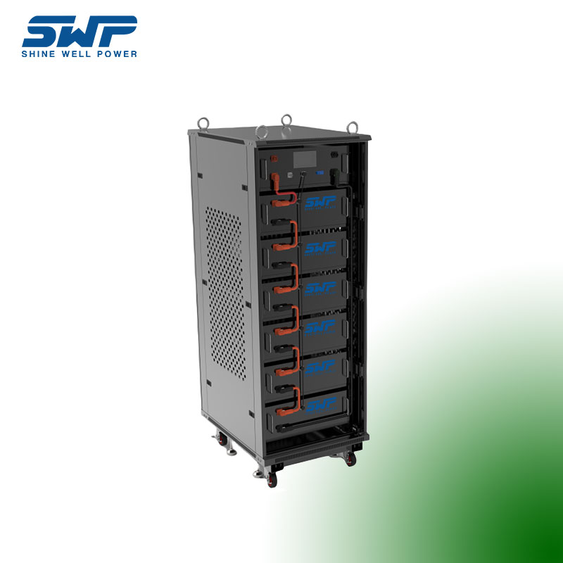 Systém skladování energie 30kWh vysokýnapětí Domácí systém skladování solární energie v zásobním stohovatelném modelu LifePo4 baterie