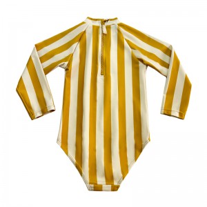 Jednodílné pruhované plavky pro batole