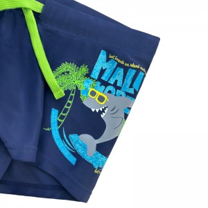 Šňůra kreslený design s pilným barevným chlapec \\\\ s plaveckými kufry