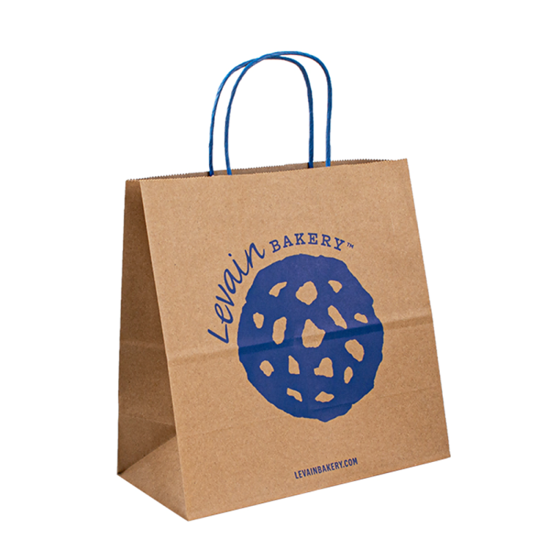 Vlastní ekologické přátelské dárkovénakupování s sebou Papír Kraft Packaging Bags s vlastní logem Bolsas de Papel Kraft taška